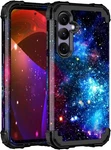 Miqala For Galaxy S24 Plus 5G Case,glow In The Dark Three Layer A-blue Sky. Fixed Price $26.47.