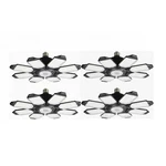4 Pack 200W Led Garage Super Bright Shop Ceiling Deformable. Fixed Price $84.29.