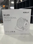 Aoellit Black Remote And DMX-512 Controllable 36 Led Professional Dj Light. Fixed Price $30.00.
