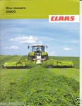Farm Equipment Brochure - Claas Disco Mowers 2004 (F2320). Fixed Price $13.01.