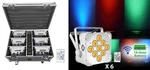 Rockville Best Pack 60 6) White Rechargeable Wireless Dj Up-lights+charging Case. Fixed Price $1299.00.