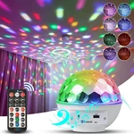 Disco Ball Rgb Led Rotating Party Stage Lights,halloween Decoration, With. Fixed Price $39.38.
