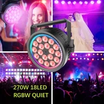Gdjrttk 270W Dmx Rgbw 18 Led Wash Fixture Stage Lights For Disco Party. Fixed Price $72.99.
