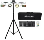 Chauvet Dj Gigbar 2.0 4-IN-1 Led Lighting System Tripod Footswitch Carry Bags. Fixed Price $449.99.