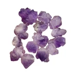 Amethyst Natural Crystals 8" Strand 29X27X15 To 18X17X12MM Purple 14 Beads. Fixed Price $31.99.
