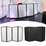 Dj Event Facade White & Black Scrim Metal Frame Booth +travel Bag Case. Fixed Price $87.99.