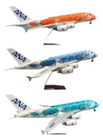 1:160 All Nippon Airways Ana A380 In Turtle /led Light & Wheel Aircraftmodel. Fixed Price $78.63.