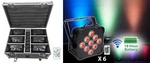Rockville Best Pack 60 6) Black Rechargeable Wireless Dj Up-lights+charging Case. Fixed Price $1299.00.