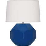 Robert Abbey Franklin 16" Tall Vase Table Lamp - Cobalt. Fixed Price $372.00.