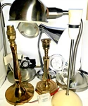 Home Lighting - Lamps, Floor, Spots Etc Click On Select To Browse And Order. Fixed Price $6.76.