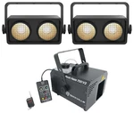 2 Chauvet Shocker Dual Zone Dance Floor Dmx Cob Led Blinder Stage Lights+hazer. Fixed Price $1013.55.