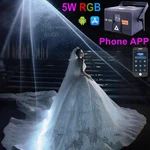 Ios Android Phone App 5W Rgb Ilda Dmx Animation Dj Stage Projector Laser Lights. Fixed Price $239.99.