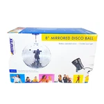 Memorex MKA354 Mirrored 8" Rotating Disco Ball Battery Motorized W/ Spot Light. Fixed Price $75.00.