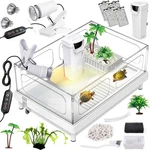 Tanque Para Tortugas Pequenas Acuario Terrario Acrilico. Fixed Price $60.99.