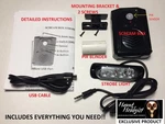 Scream Box Strobe Red Led Light Halloween Programmable Speaker Motion Sensor. Fixed Price $38.99.