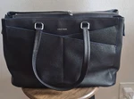 Cole Haan Leather Tote Travel Bag Purse American Airlines Limited Edition Black. Fixed Price $110.00.