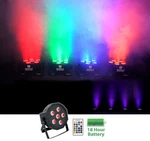 Rockville Battery Par 61 Rechargeable Rgbwa+uv Dmx Dj Stage Wash Light+remote. Fixed Price $74.95.