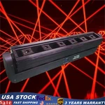 Laser Moving Head Light Bar 6X500MW Eyes Stage Beam Dj Disco Party. Fixed Price $209.70.