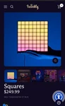 Smart Led Wall Panels: Pixel-perfect Artwork, Gifs, Ambient Lighting, Reactive. Fixed Price $125.00.
