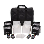 Colorkey CKU-6224 Mobilepar Mini Hex Mkii Battery Powered 4PK Case. Fixed Price $829.40.