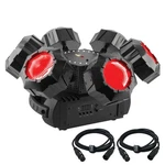 Chauvet Dj Helicopter Q6 Rotating Multi-effect Light + Cables. Fixed Price $344.40.