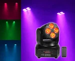 Rockville ROCKON-7 40W Rgbw Moving Head Wash Dmx Stage Club Light+remote. Fixed Price $99.95.