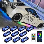 For Toyota GT86 Rgb Led Rock Lights Underglow Body Kit Neon Multi Color Remote. Fixed Price $67.82.