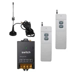 AC100V-240V 2CH Remote Control Switch Wireless Transmitter Receiver 1.5KM Range. Fixed Price $34.61.