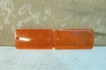2 New Old Stock Genuine Ford Escort MK1 Mexico Front Signal Lamp Light Lenses. Fixed Price $199.99.