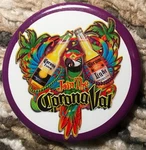 2.5 Join The Caronaval Beer Button Breweriana Parrot Extra & Light Drink. Fixed Price $11.05.