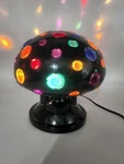 Vintage Rotating Multi-color Strobe Light Rabbit Tanaka Large Mushroom Ufo Disco. Fixed Price $150.00.
