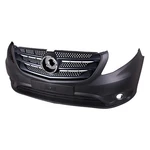 MB1000503 New Replacement Front Bumper Cover Fits 2016-2021 Mercedes Metris. Fixed Price $484.00.