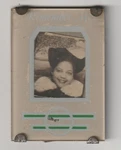 Vintage Photo Booth African-american Woman Hat Art Deco Glass Frame. Fixed Price $49.95.