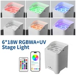 Led Wedding Dj Battery Uplight Dmx 6X18W Wireless Par Stage. Fixed Price $118.75.