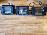 Three Elation Proton Star Dmx Strobe Light Great For Stage Nightclub Dj. Fixed Price $450.00.