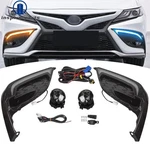 3-COLOR Led Drl Turn Signal Fog Light Kit For 21-24 Toyota Camry Xse. Fixed Price $120.90.