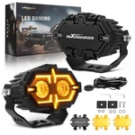108W Led Driving Fog Light For Off-road Trucks Atvs Rectangular IP68 Waterproof. Fixed Price $83.99.