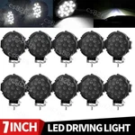 10X 7INCH 51W Spot Led Light Offroad Round Work Lamp Truck 4WD Atv Bumper Black. Fixed Price $107.99.