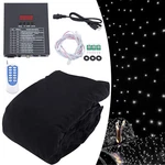3 4M Led Backdrop Curtain With Remote Control For Stunning Party Decor. Fixed Price $155.50.