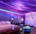 Northern Lights Projector Galaxy Lamp 16 Color Led Mood Remote Ocean Wave. Fixed Price $16.98.
