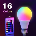 Pcs Rgbw Led Bulb Light 16 Color Changing E27 Lamp + Ir Remote Controller. Fixed Price $13.99.