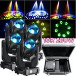 10R 280W Led Beam Moving Head Prism Gobo Dj Stage Spot Lighting Dmx W/case. Fixed Price $1282.46.