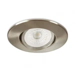4.4W Brushed Steel Recessed Dimmable Round Led Ceiling Spot Downlight Lamp 4000K. Fixed Price $16.32.