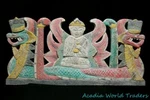 Balinese Dragon Wall Art Panel Architectural Relief Naga Hand Carved Wood. Fixed Price $77.11.