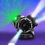 3 Head Moving Disco Lights W/ 18 Rgbw Led Rotating Beam Stage. Fixed Price $171.75.