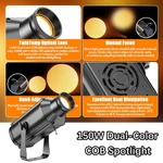 150W Dual-color Pin Beam Spotlight Cob Led Stage For Party Club. Fixed Price $99.99.