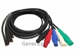 Generico Cam Lok #2 Eisl Power/ Generator Cable 100A 5FT Tails Fffmm. Fixed Price $174.75.