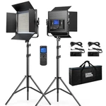 Pixel K80 Bi Color Photography Lighting With Remote, 2-PACK 45W 3200K-5600K D.... Fixed Price $436.08.