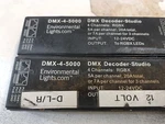 Environmental Lights DMX-4-5000 Led Decoder-studio 4CH.X5A 7A 12-24VDC. Fixed Price $43.99.