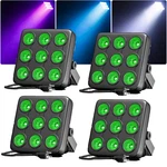 180W Rgbw Can 9LED Stage DMX512 Dj Party Disco Wall Wash Lights. Fixed Price $109.99.